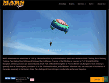 Tablet Screenshot of marsadventures.in